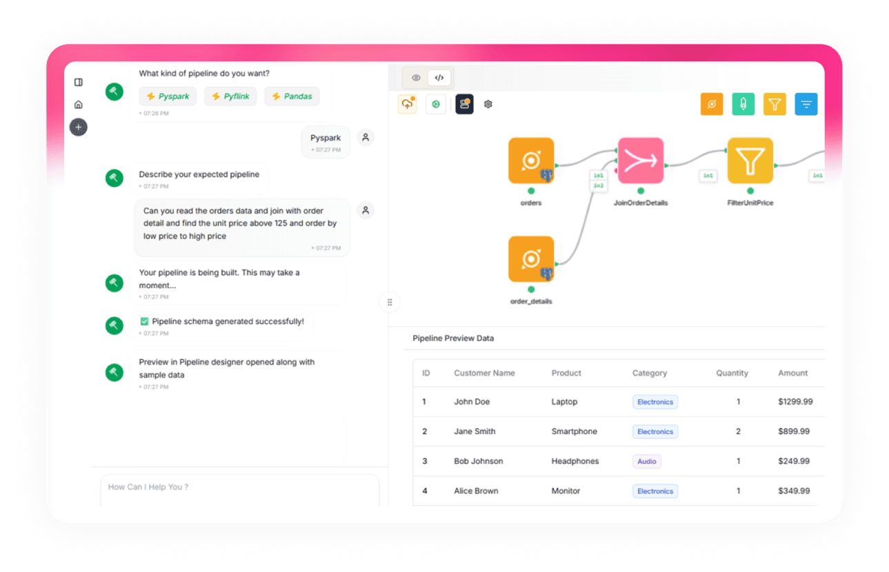 BigHammer.ai product dashboard